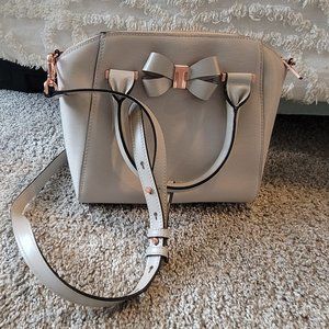 Ted Baker Cacia Leather Bow Detail Bowler Bag with Original Dust Bag